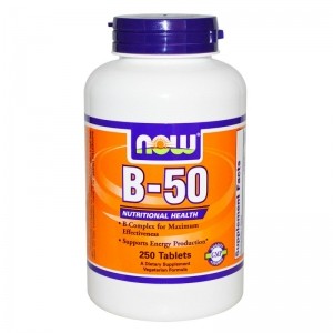 Витамин B-50 Complex Now Foods