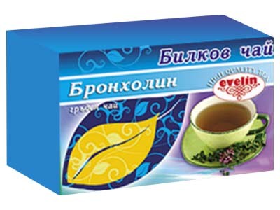 Билков чай Бронхолин / филтър /