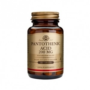Солгар Pantothenic Acid (B5 пантотеновата киселина) *200mg