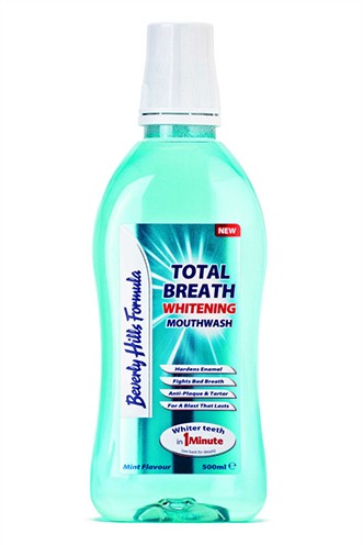 Вода за уста Beverly Hills Formula Total Breath Whitening