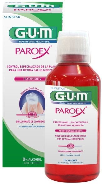 Вода за уста за кървящи венци с хлорхексидин Gum Paroex 0.12%