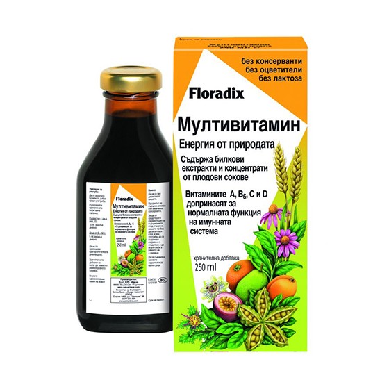 Мултивитамин сироп Флорадикс
