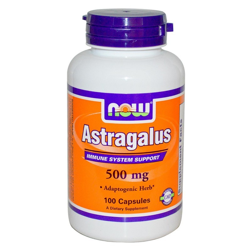 Now Астрагал при умора и стрес 500мг