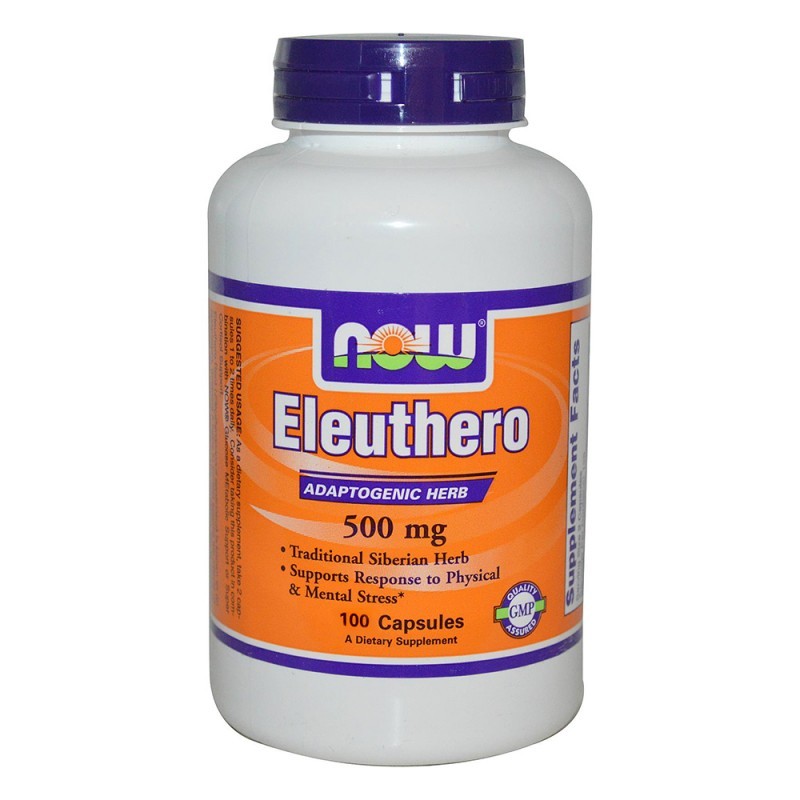 Now Елеутерокок – Сибирски Жен-Шен 500мг