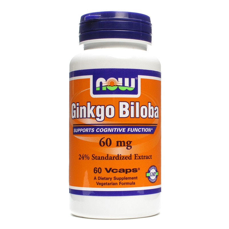Now Гинко Билоба за памет 60 мг.