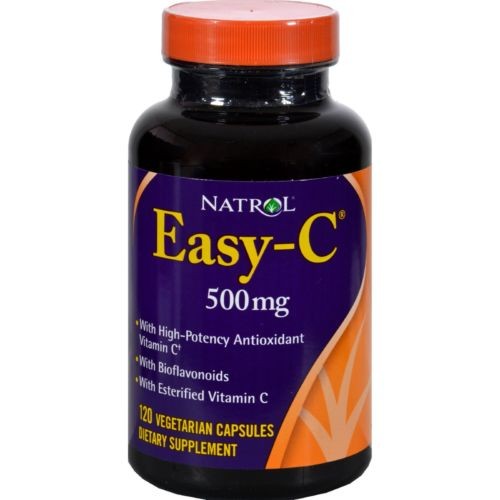 Силен антиоксидант , Natrol Easy-C 500mg+Citrus Bioflavonoids