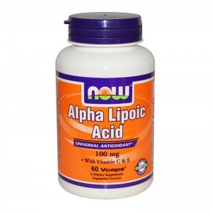 Alpha Lipoic Acid 100 мг Now Foods