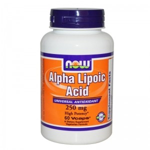 Alpha Lipoic Acid 250 мг Now Foods