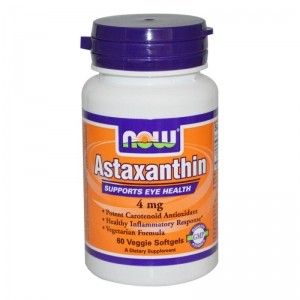 Astaxanthin 4 мг Now Foods