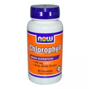 Chlorophyll 100 мг Now Foods