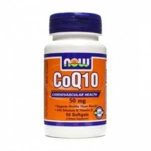 CoQ10 50 МГ + Витамин Е Now Foods