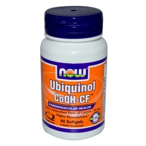 Ubiquinol CoQH-CF Now Foods