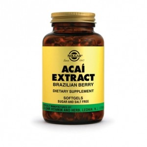 Acai Extract (Екстракт от Акаи) х 60 меки капсули Солгар