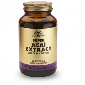 Super Acai Extract (СуперАкаи) х 50 меки капсули Солгар