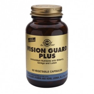 Vision Guard Plus (подпомага ретината и здравето на очите) 60 веган капсули Солгар