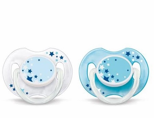 Залъгалки с картинки – нощни (светещи) 0-6 месеца