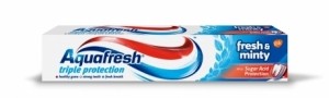 Паста за зъби Triple Protection Fresh & Minty (Свежа мента) Aquafresh