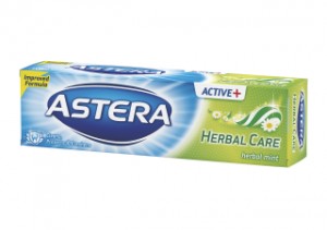 Паста за зъби Astera Active+ Herbal Care