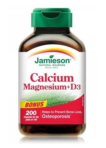 Jamieson калций магнезий с витамин d