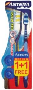 Четка за зъби Astera Flex Active Duo Medium