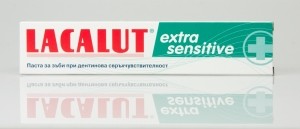 Паста за зъби при дентинова свръхчувствителност Lacalut extra sensitive