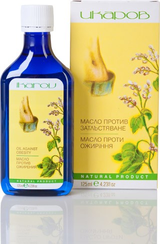 Икаров масажно масло / против затлъстяване /