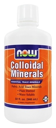 Now foods colloidal minerals original