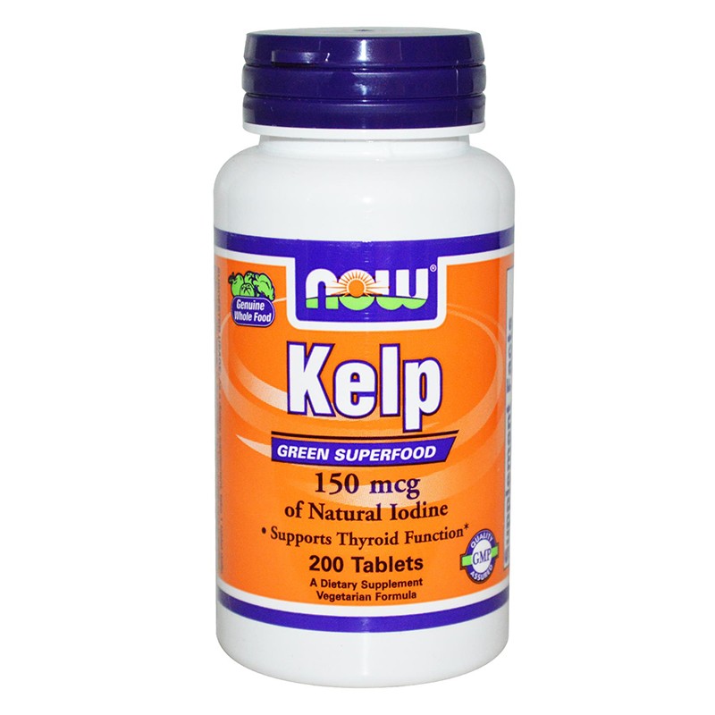Now foods kelp (йод) 150 мкг