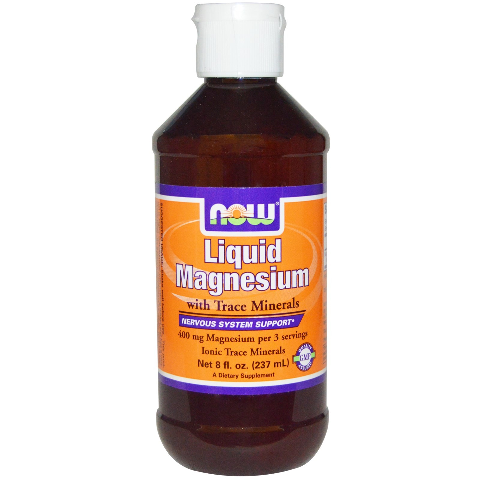 Now foods liquid magnesium with trace minerals