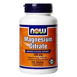 Now foods magnesium citrate 200 мг
