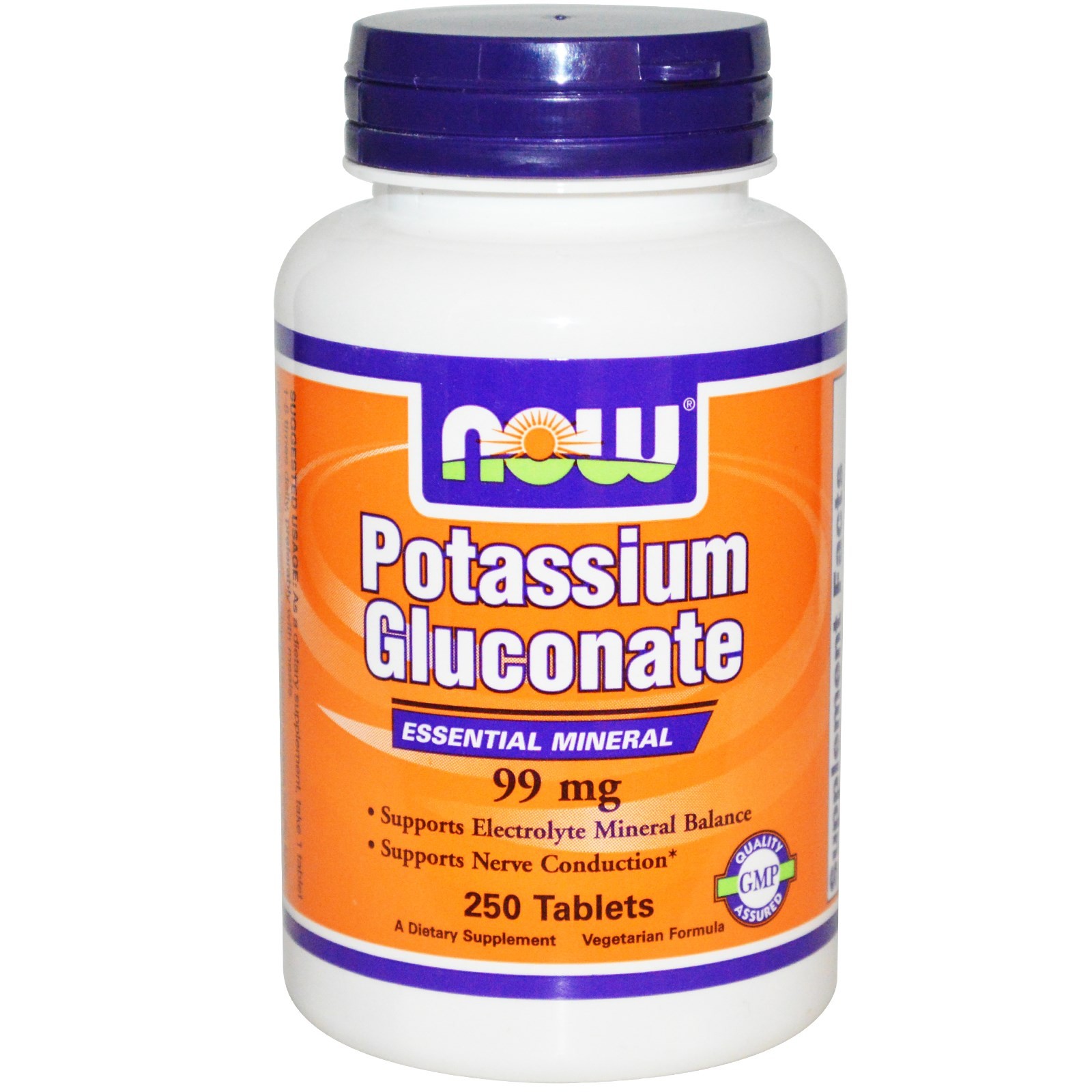 Now foods potassium gluconate 99 мг