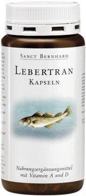 Санкт Бернард Масло от черен дроб на треска х 200 капс.