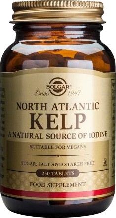 Солгар kelp (органичен йод) 200μg