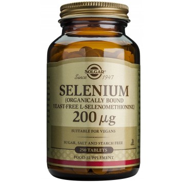 Солгар selenium (селен) 200μg