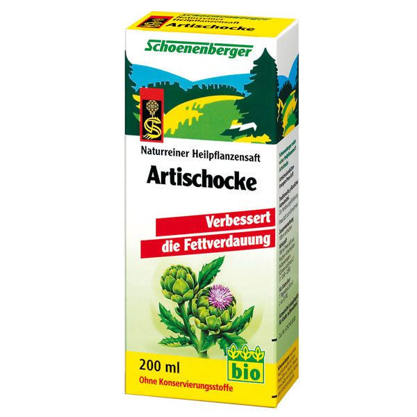 Schoenenberger Био сок от артишок  200 ml.