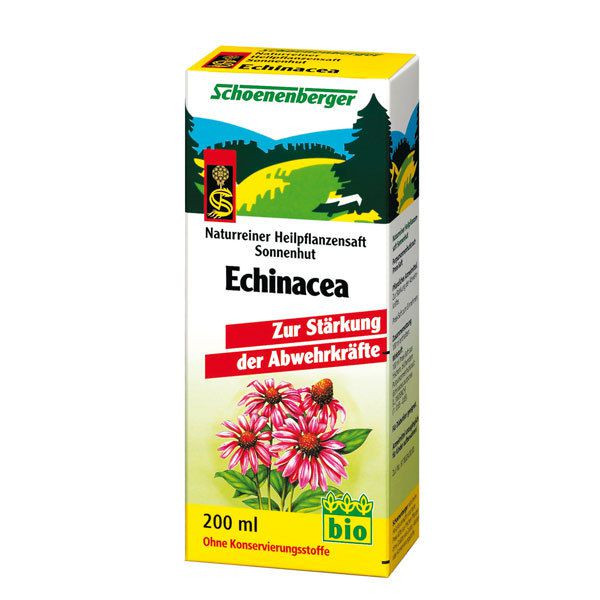 Schoenenberger Био сок от ехинацея 200 мл.