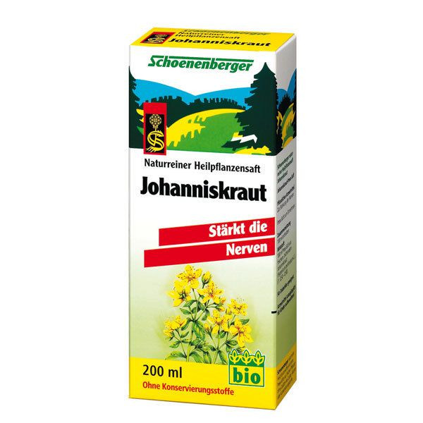 Schoenenberger Био сок от жълт кантарион 200 мл.