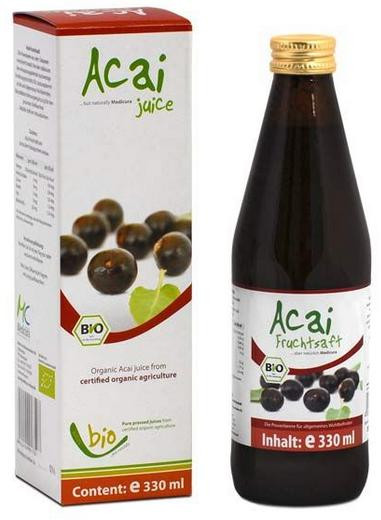 AboPharma / АбоФарма Био сок от органичен акай 330 ml.