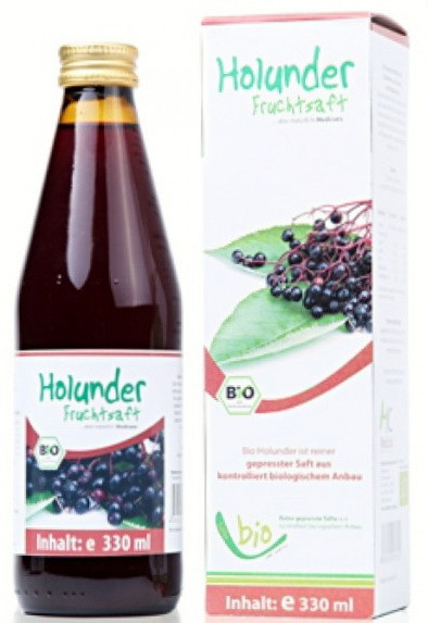 AboPharma / АбоФарма Био сок от органичен бъз 330 ml.