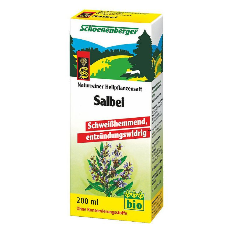 Schoenenberger Био сок от салвия  200мл.