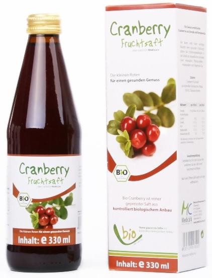 AboPharma / АбоФарма Био сок от червена боровинка - концентрат 330ml.