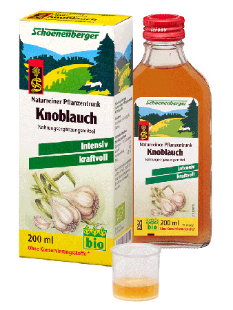 Schoenenberger Био сок от чесън 200мл.