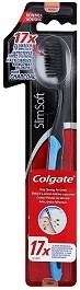 Четка за зъби Colgate Slim Soft with Charcoal