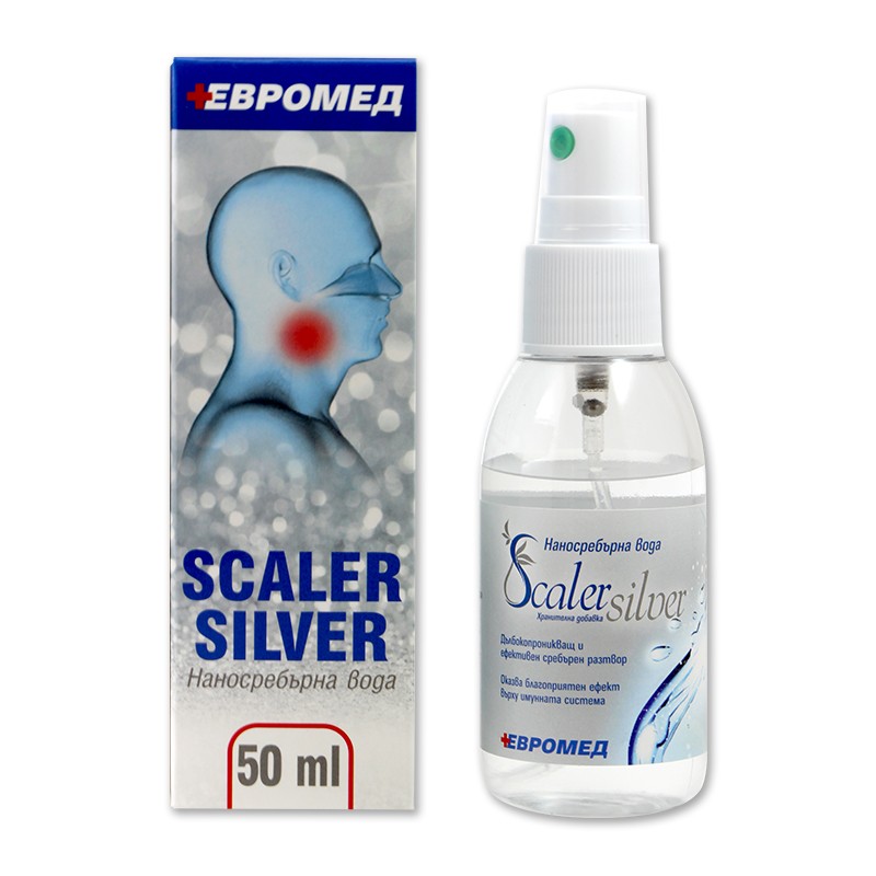 Скалер/scaler silver наносребърна вода