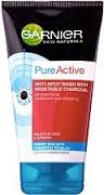 Garnier Дълбоко почистващ гел - скраб за лице с растителен въглен 150 мл