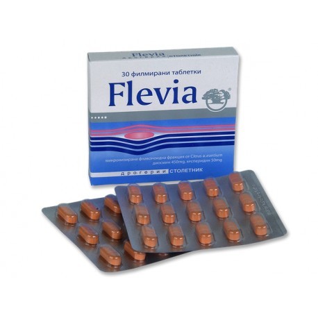 Флевия при разширени вени х30 таблетки