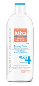 Mixa Optimal Tolerance Мицеларна вода за чувствителна и раздразнена кожа 400мл