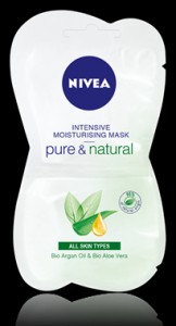 Nivea Pure Natural Интензивно хидратираща маска 2х7.5мл