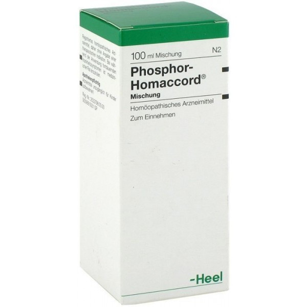 Phosphor-Homaccord / Фосфор - Хомакорд капки сол. 100мл