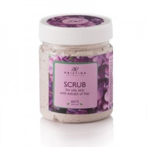 Hristina Пилинг за лице с Люляк - за мазна кожа 200мл